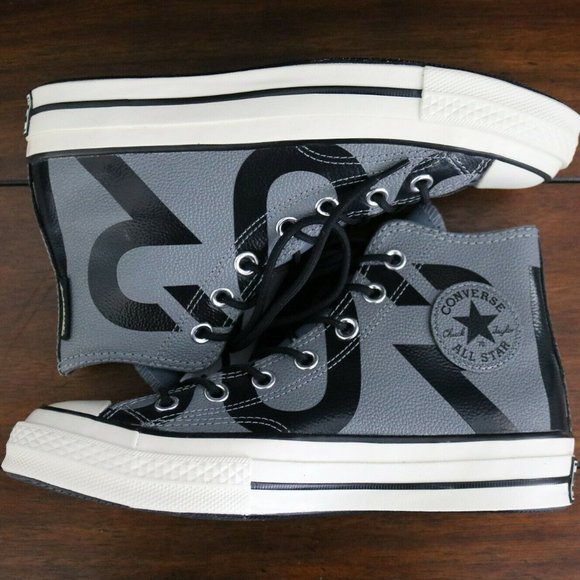 Converse Men's Chuck 70 Hi Gore-Tex Leather Grey - Picture 4 of 11